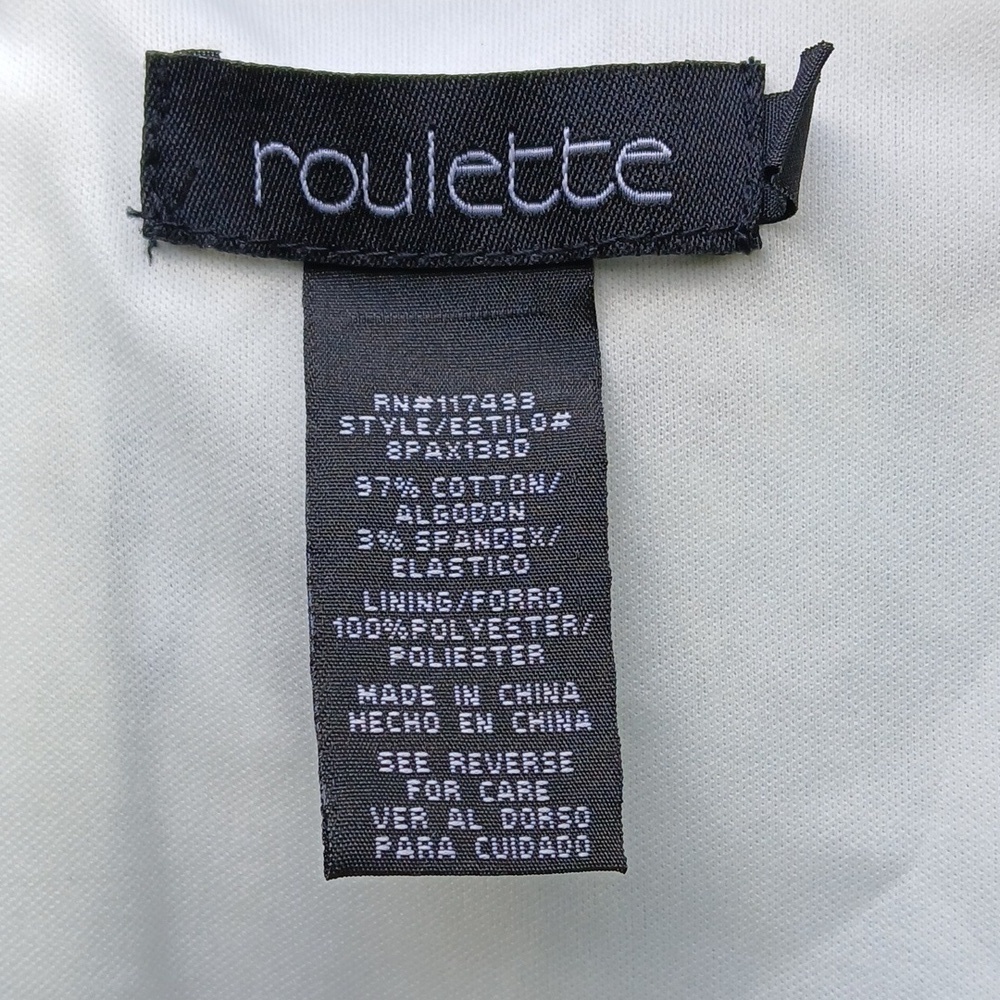 Roulette Floral Beautiful Dress 97% Cotton Size 8. Old Money Cruisewear - Picture 4 of 12
